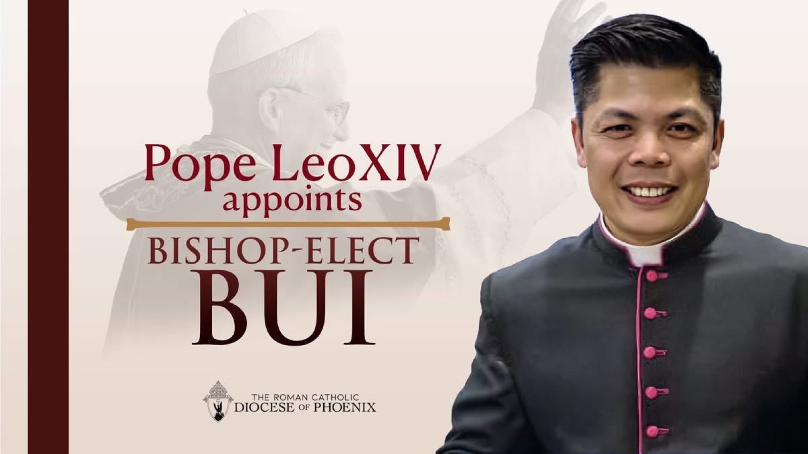 Pope Leo XIV Appoints New Auxiliary Bishop for Diocese of Phoenix